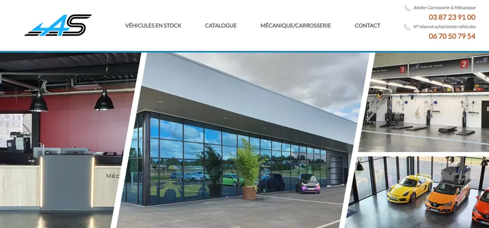 Capture du site AS57
