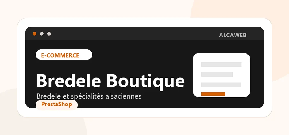 Capture du site Bredele Boutique