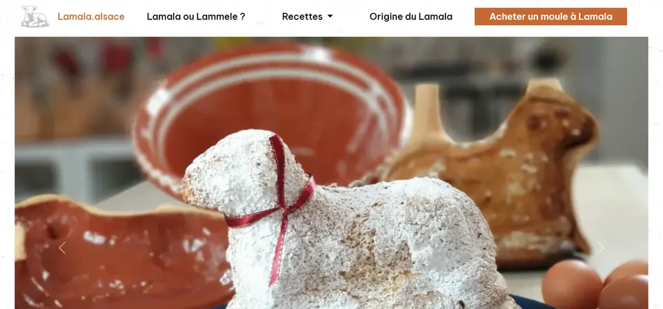 Capture du site Lamala Alsace et Moselle