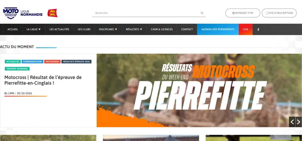 Capture du site LMN FFM